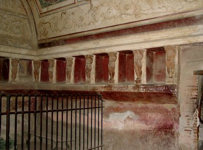 El tepidarium de las termas del Foro de Roman